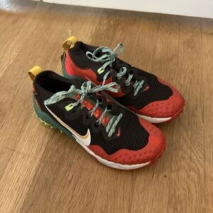 Nike Red and Black Athletic Shoes